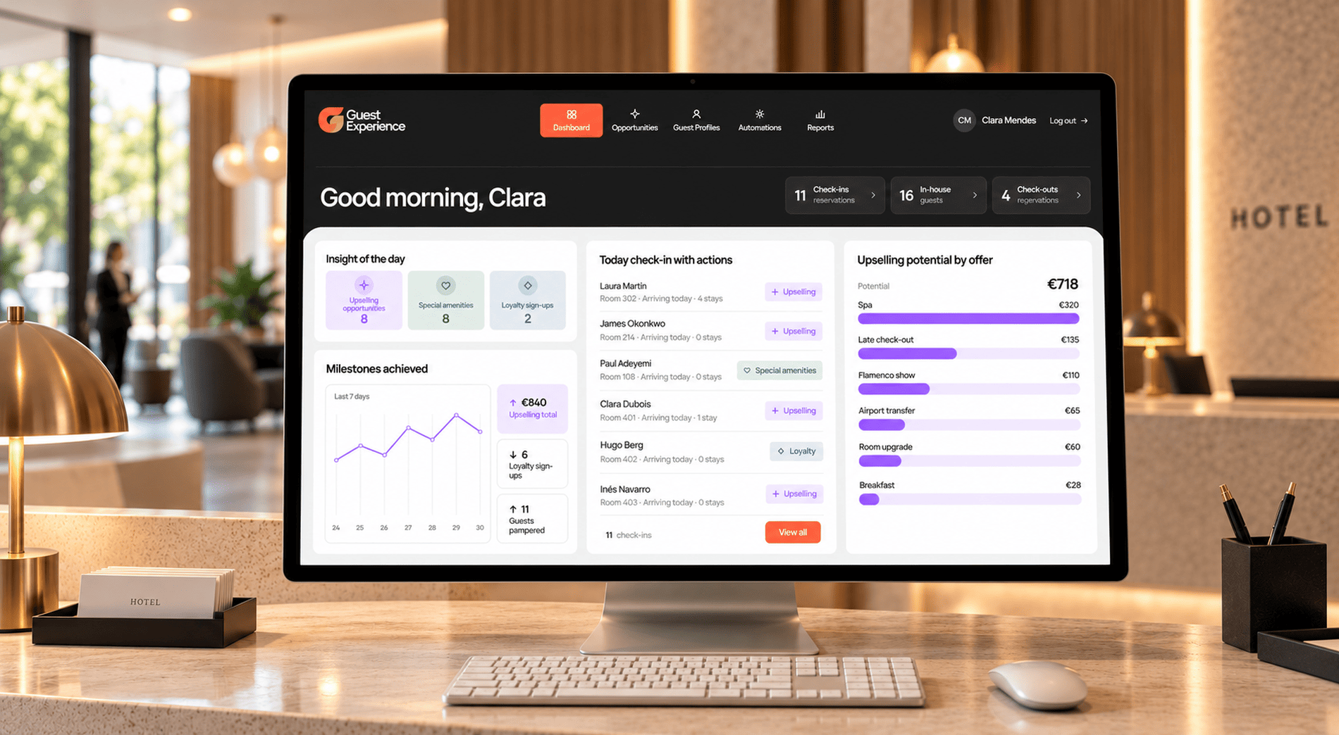 Cover del proyecto Guest Experience CRM